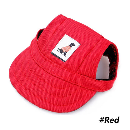 Fashionable Cute Pet Dog Cat Puppy Hat Baseball Visor Hat Puppy Grooming Dress up Hat Peaked Cap Sunbonnet Outdoor Topee