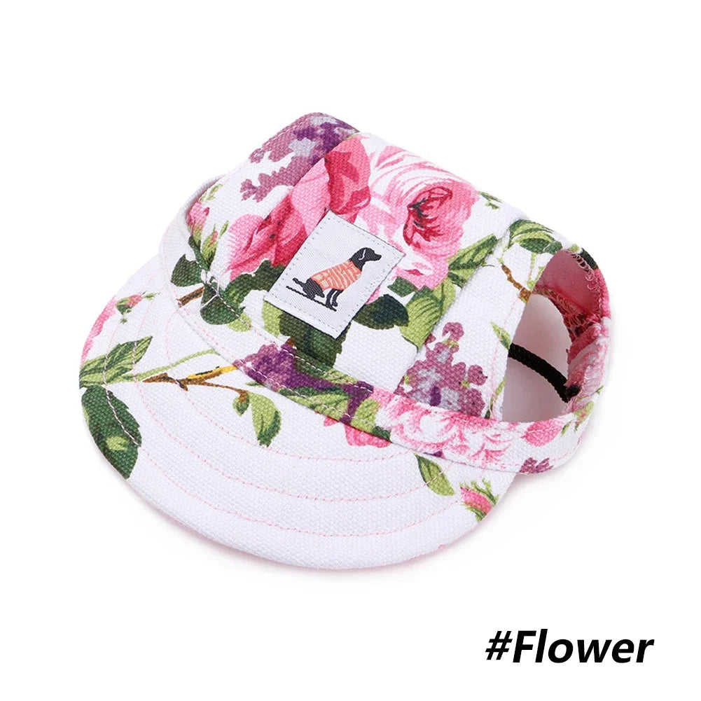 Fashionable Cute Pet Dog Cat Puppy Hat Baseball Visor Hat Puppy Grooming Dress up Hat Peaked Cap Sunbonnet Outdoor Topee
