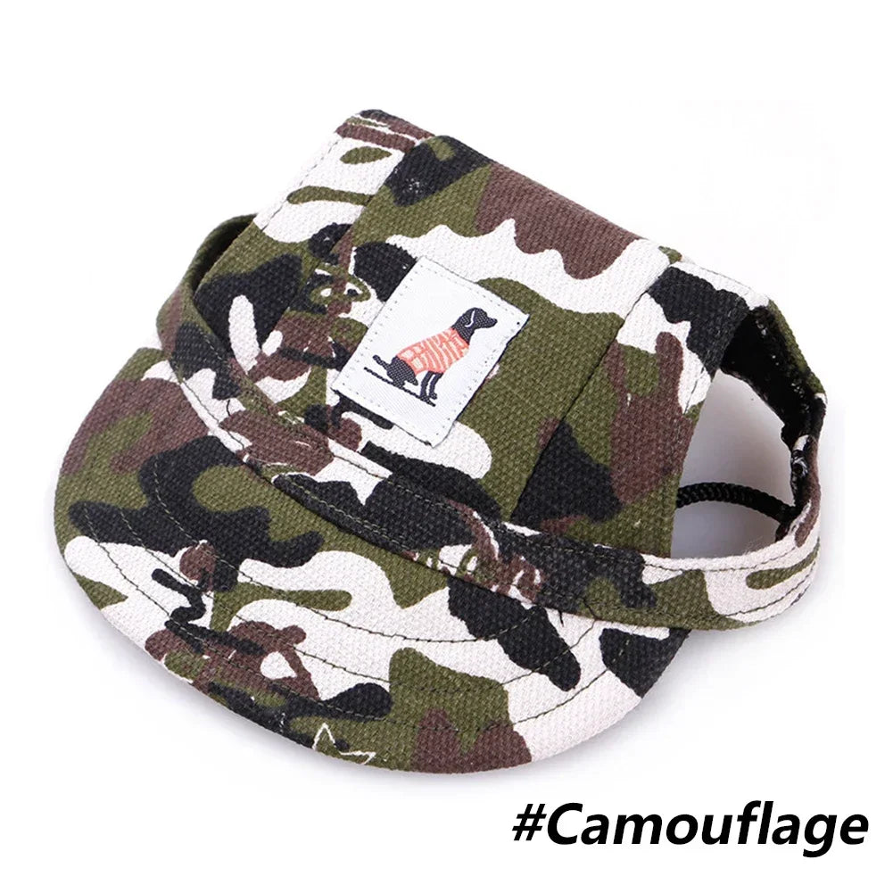 Fashionable Cute Pet Dog Cat Puppy Hat Baseball Visor Hat Puppy Grooming Dress up Hat Peaked Cap Sunbonnet Outdoor Topee